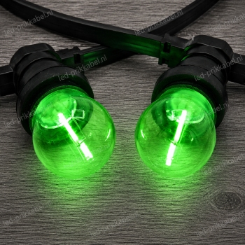 Led filament lamp groen niet dimbaar