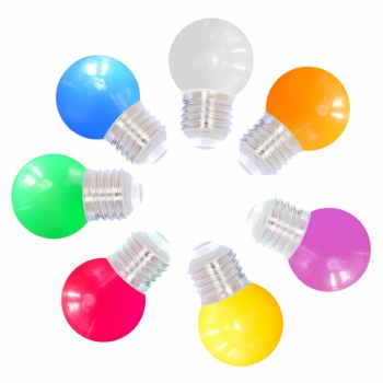 Led pakket 4 (ww, oranje, roze, geel, rood, groen, blauw)