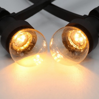 Led lamp warm wit transparant led onder dimbaar