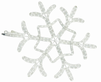 sneeuwvlok wit koud wit 60-52 cm