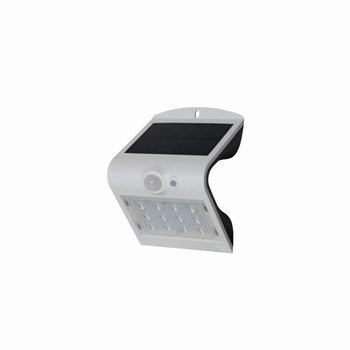 Solar wandlamp Alien wit