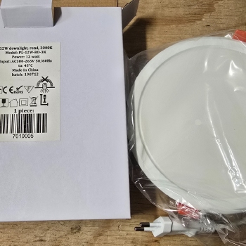 Plafond led rond