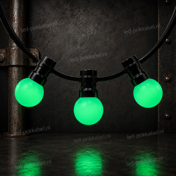 Prik-ledlamp groen