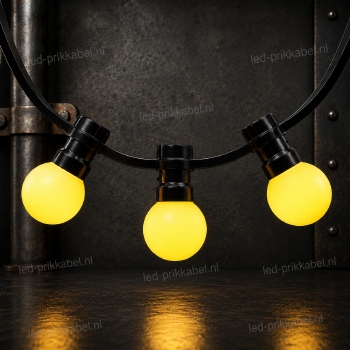 Prik-ledlamp geel