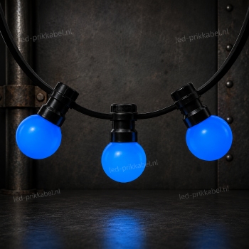 Prik-ledlamp blauw