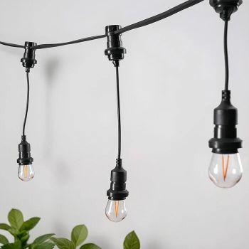 Hangende E27 fitting 20 cm