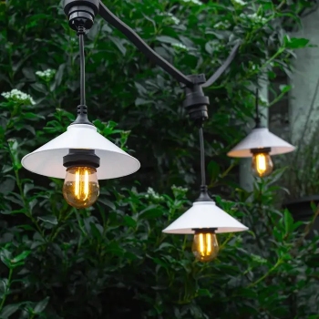 Kap voor prikkabel lampen wit