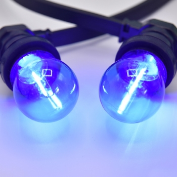 filament ledlamp blauw 1 watt