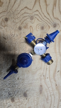 Helium vulnippels pomp met manometer - Soft Touch