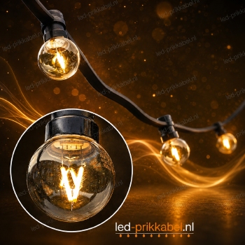 Prik-ledlamp 2700K driehoek filament