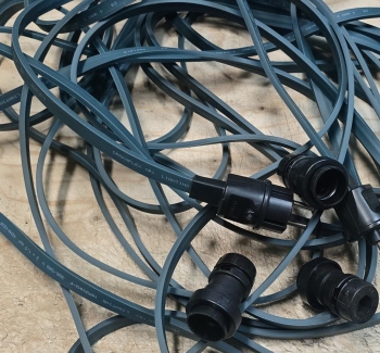 Prikkabel groen 2x1,5mm² 20 meter 20 fittingen incl. ledlampen