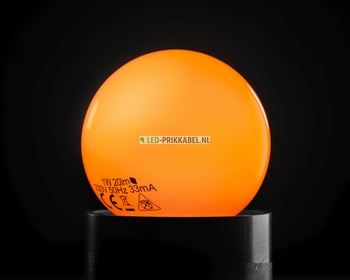 Led gekleurde lampen oranje E27