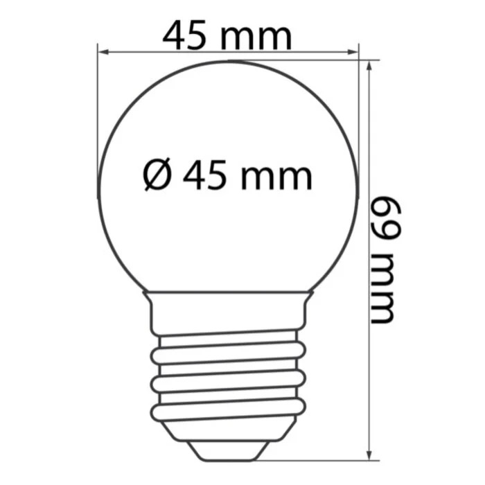 Led gekleurde lampen roze E27