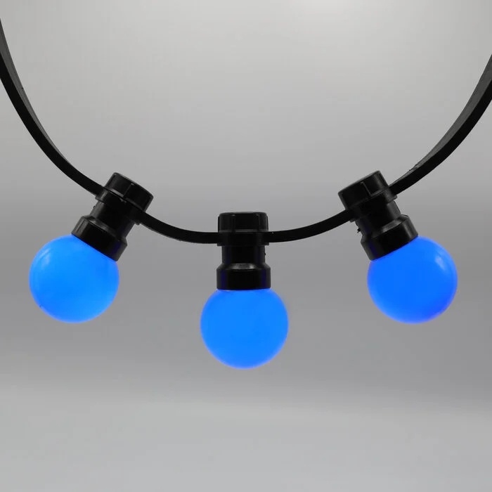Prik-ledlamp blauw
