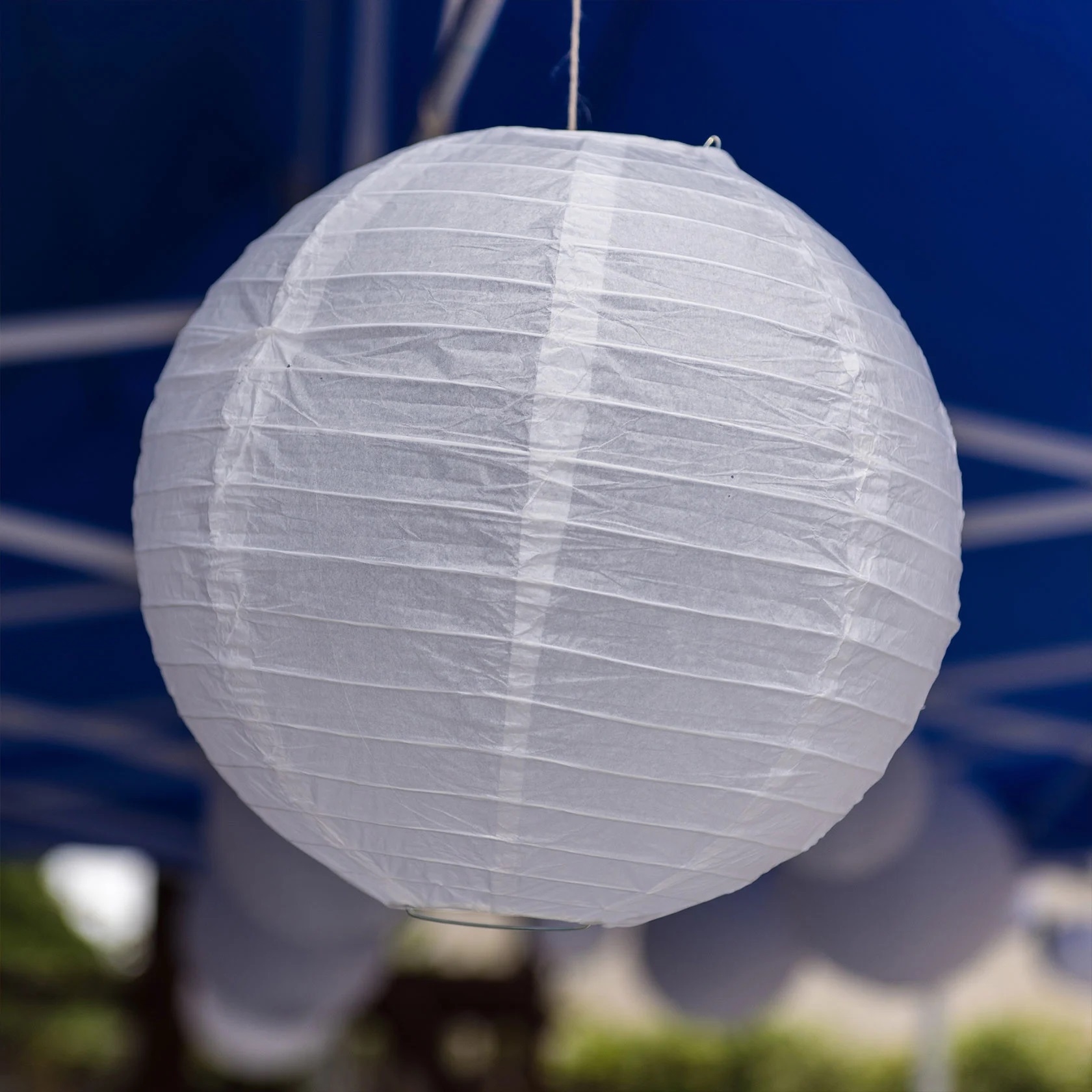 Witte lampion voor binnen