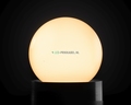 Led lamp warm wit melk witte kap