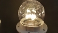 Led lamp warm wit transparant korte pootjes