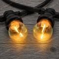 Led filament lamp geel niet dimbaar