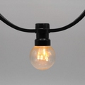 Prikkabels met verlijmde ledlamp warm wit trans.kap 20-60