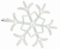 sneeuwvlok wit koud wit 60-52 cm