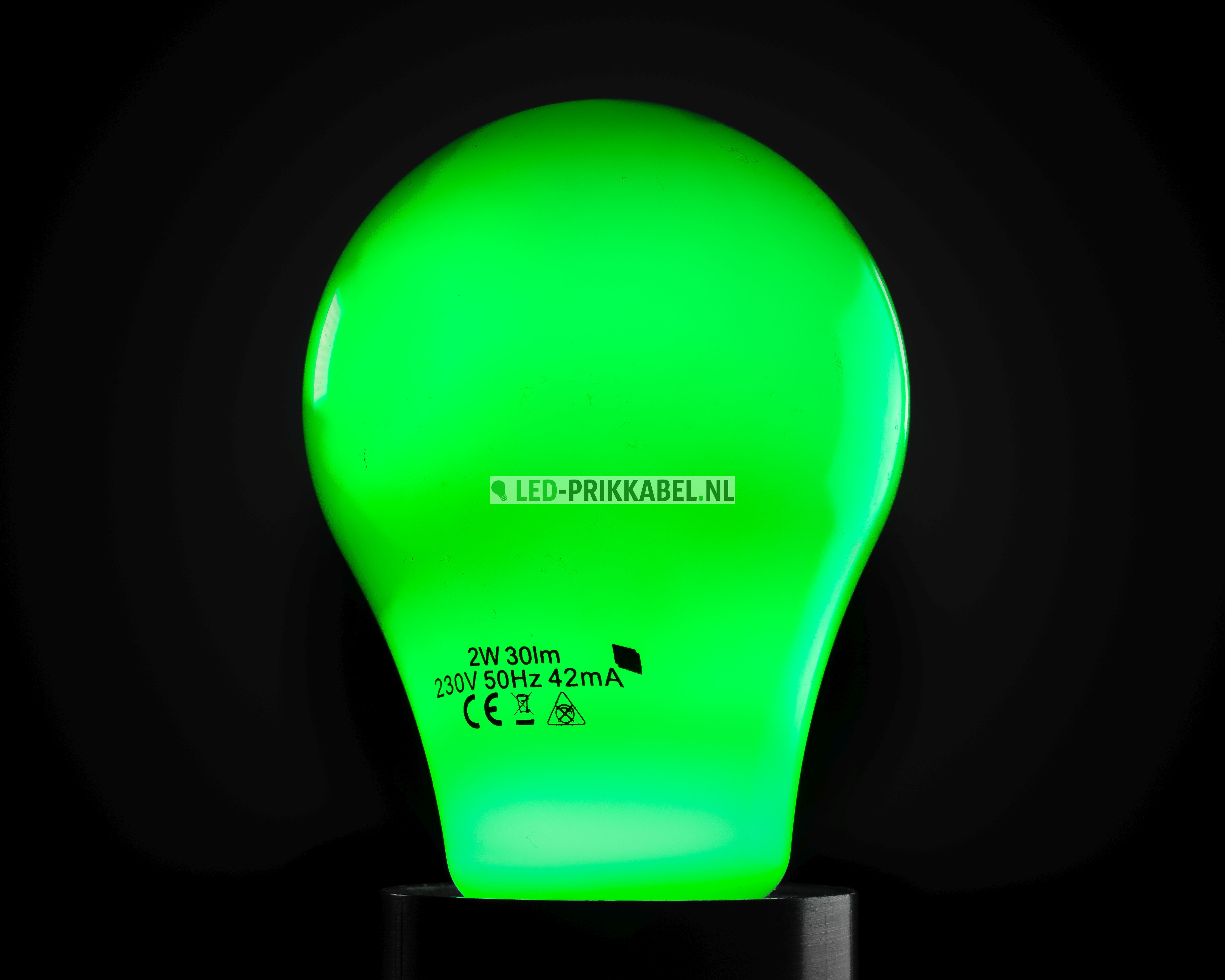 Gekleurde led lampen