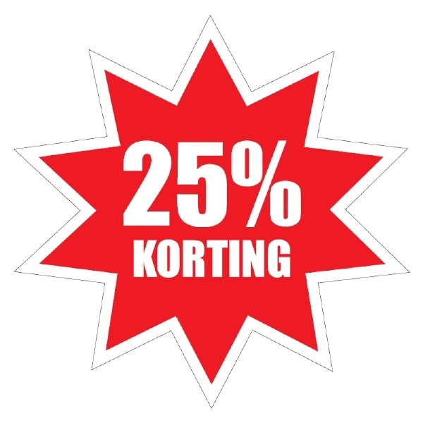 op=op artikelen tot 25% korting